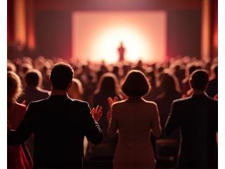 Public applaudissant